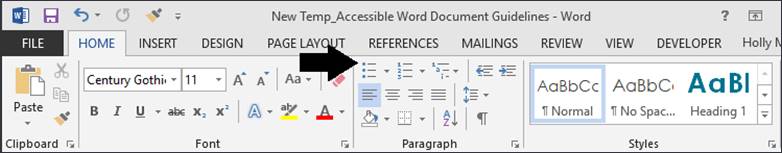 how to find bullets on microsoft word symbols